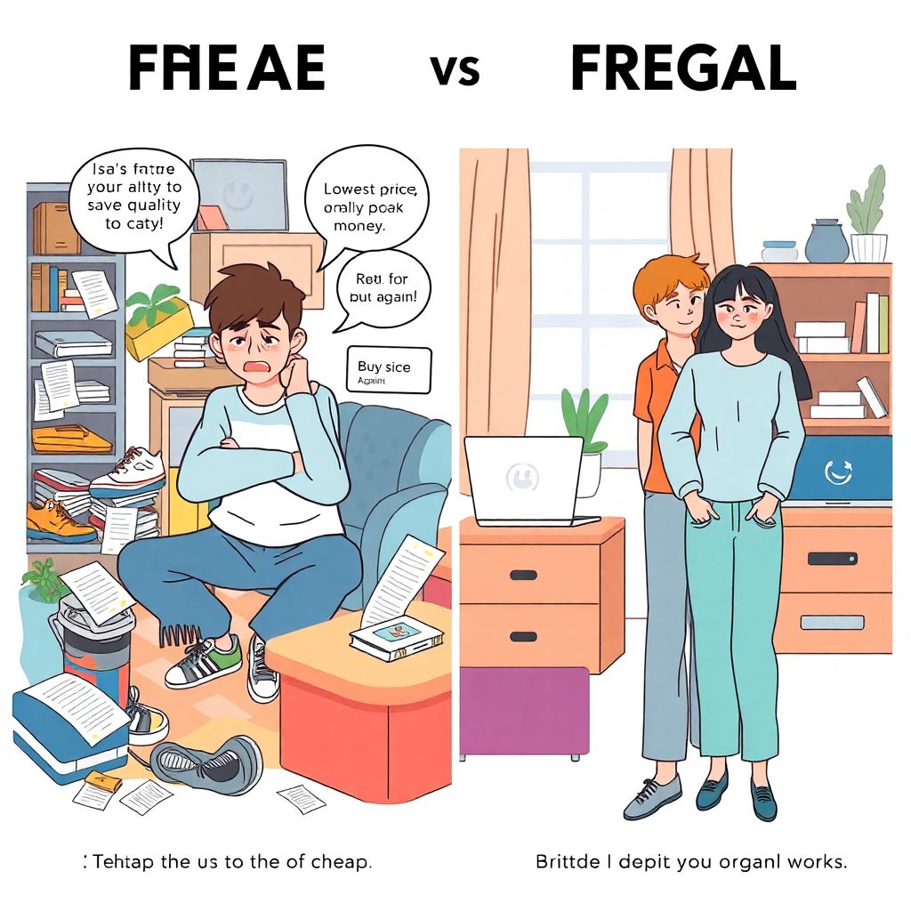 Frugal vs cheap: cut costs wisely without ruining your quality of life
