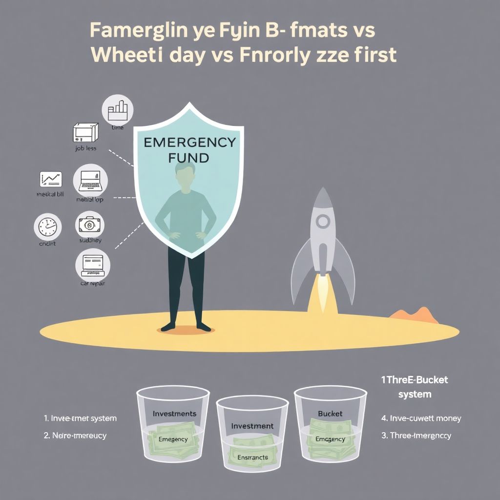 Emergency fund vs investment account: what you should prioritize first
