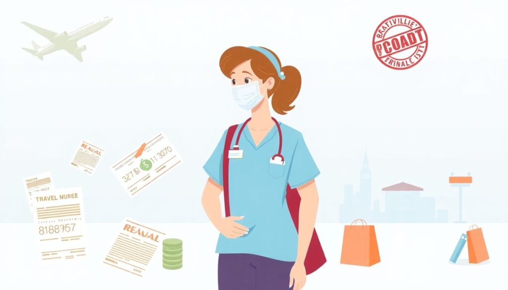 Smart Budgeting for Traveling Nurses - иллюстрация